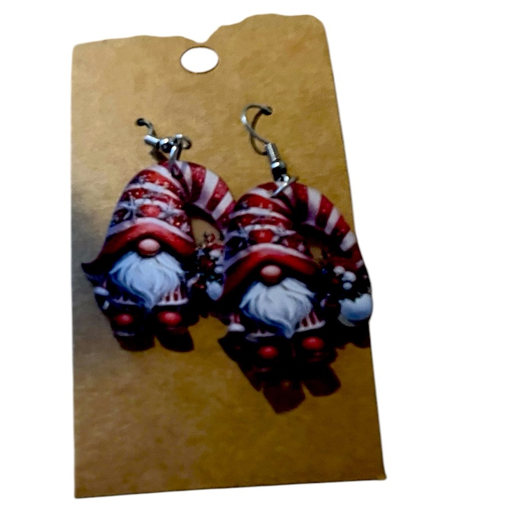 Christmas Gnome Earrings